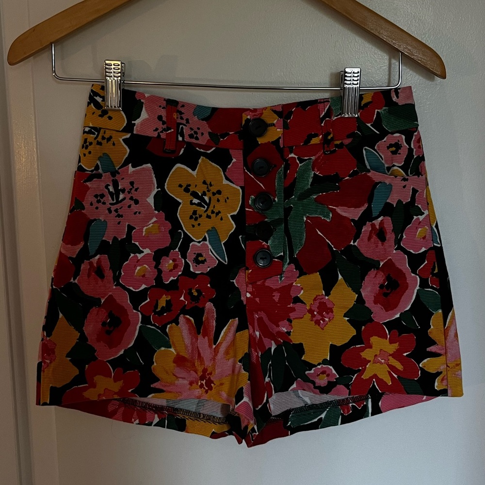 ZARA | TRF Collection | Floral Print Shorts